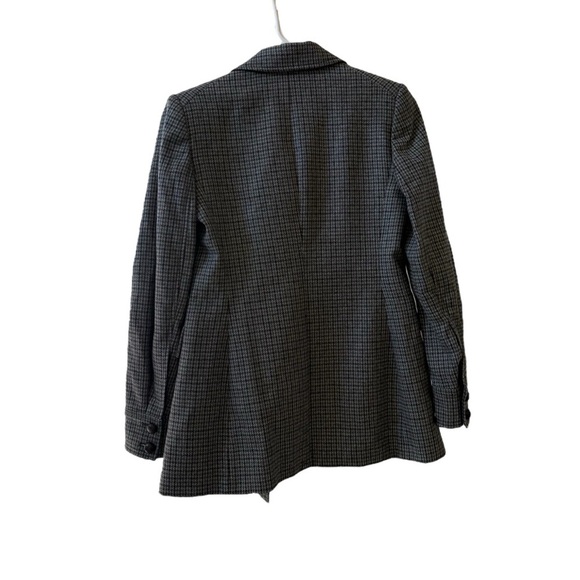 VERONICA BEARD Pyle Dickey Wool Double Breasted Blazer in Sage Multi Sz 0 - Picture 6 of 12